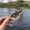 Helicarpter Sticker