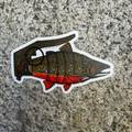 Brook Trout Grenade Sticker