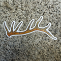 Brown Trout Elk Antler Decal